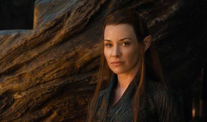 Evangeline Lilly got 'The Hobbit' call while resting in bed with her newborn baby! (Photo courtesy of Warner Bros.) 