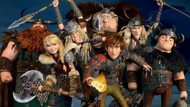 The gang's all back in "How to Train Your Dragon 2." (Photo courtesy of DreamWorks Animation)